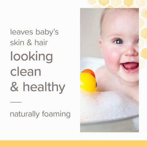  Burts Bees Baby Shampoo & Wash, Original Tear Free Baby Soap - 21 Ounce Bottle