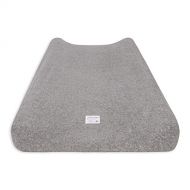 [아마존베스트]Burts Bees Baby - Changing Pad Cover, Super Absorbent Knit Terry, 100% Organic Cotton for Standard 16 x 32 Changing Pads (Heather Grey)