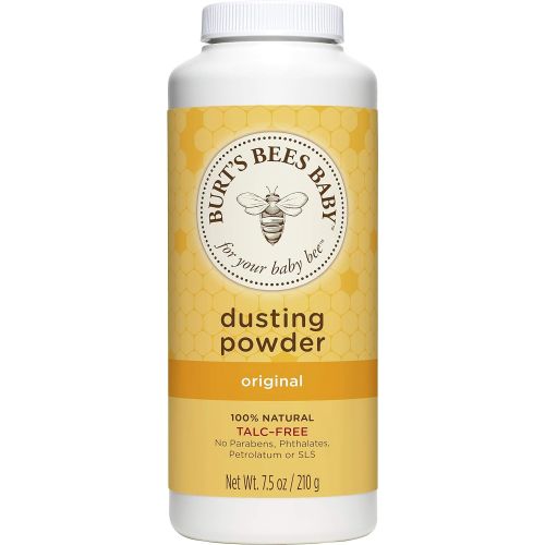  [아마존베스트]Burts Bees Baby 100% Natural Dusting Powder, Talc-Free Baby Powder - 7.5 Ounce Bottle (Pack of 3)