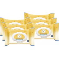 [아마존베스트]Burts Bees Baby Chlorine-Free Wipes for Sensitive Skin- 72 Count - Pack of 6