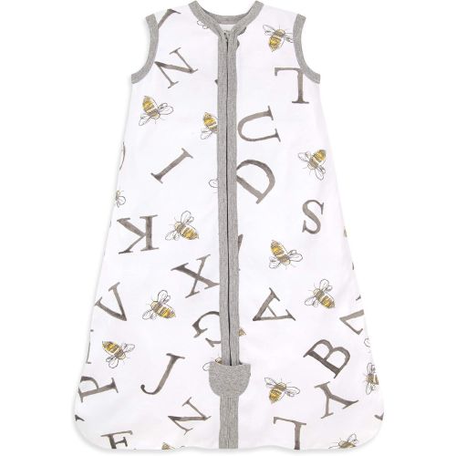  [아마존베스트]Burts Bees Baby - Beekeeper Wearable Blanket, 100% Organic Cotton, Swaddle Transition Sleeping Bag