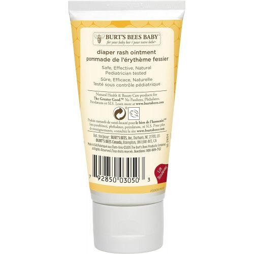  Burts Bees Baby Diaper Rash Ointment 3 Ounce (Pack of 2)