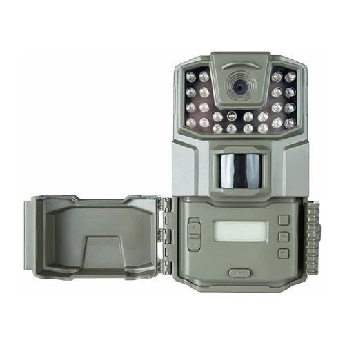 부쉬넬 Bushnell Spot-On 2-Pack Low Glow 18MP Trail Camera Combo, 50 ft Low Glow IR Flash, 60 ft PIR Motion Range, Waterproof & Rugged