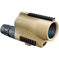 Bushnell 781545ED Legend T-Series Flp Spotting Scope with Mil-Hash Reticle, 15-45 x 60mm, Tan