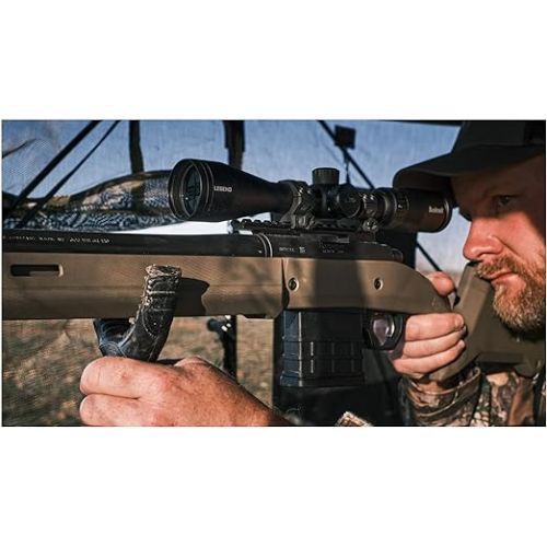 부쉬넬 Bushnell Legend 3-9x40mm Illuminated Riflescope, Hunting Rifle Scope with Illuminated Multi-X Reticle
