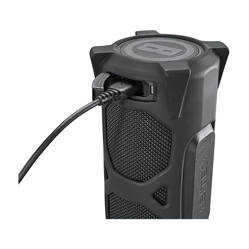 부쉬넬 Bushnell Outdoorsman Bluetooth Speaker, Bite Magnetic Mount, Rugged Rubber Armor