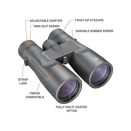 부쉬넬 Bushnell Legend 10x50 Binoculars Waterproof Fully Multi-Coated Roof Prism