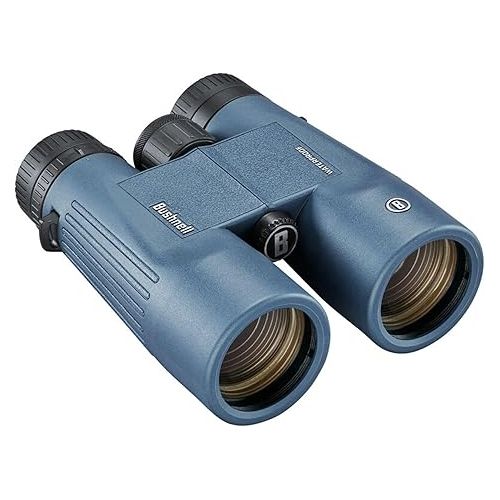 부쉬넬 Bushnell H2O 10x42mm Binoculars, Waterproof and Fogproof Binoculars for Boating, Hiking, and Camping, Multi