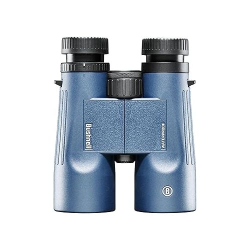 부쉬넬 Bushnell H2O 10x42mm Binoculars, Waterproof and Fogproof Binoculars for Boating, Hiking, and Camping, Multi