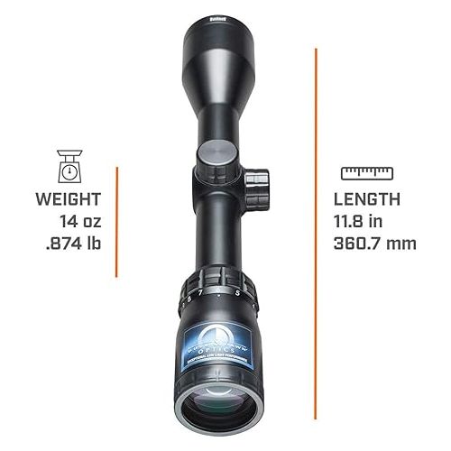 부쉬넬 Bushnell Banner 3-9x40mm Riflescope, Dusk & Dawn Hunting Riflescope with Multi-X Reticle