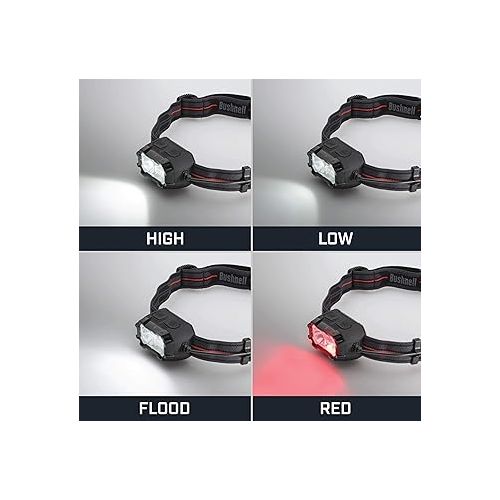 부쉬넬 Bushnell PRO Rechargeable 400L Multi-Color Headlamp