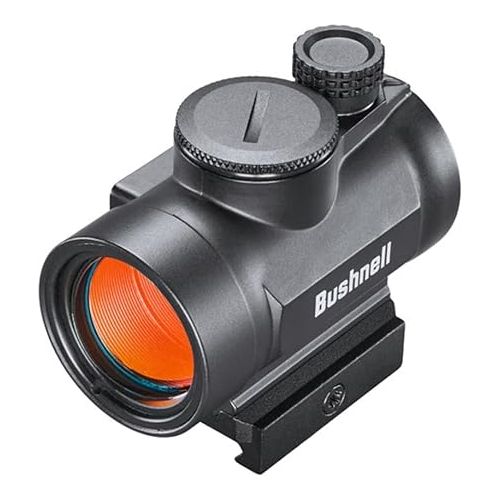 부쉬넬 Bushnell TRS-26 1x26 Red Dot Scope, Reflex Red Dot Sight with 3 MOA and 50,000 Hours of Battery Life