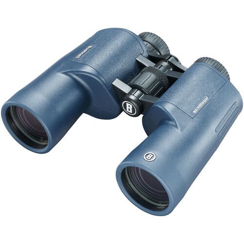 부쉬넬 Bushnell 7x50 H2O Porro Prism Binoculars (Dark Blue)