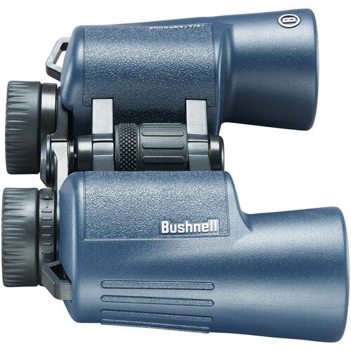 부쉬넬 Bushnell 12x42 H2O Porro Prism Binoculars (Dark Blue)