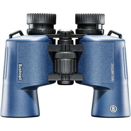 부쉬넬 Bushnell 10x42 H2O Porro Prism Binoculars (Dark Blue)