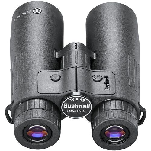 부쉬넬 Bushnell Fusion X 10x42 Rangefinder Binoculars (Black)