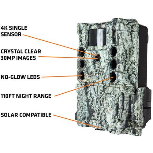 부쉬넬 Bushnell Core S-4K No-Glow Trail Camera with True Target (Camo)