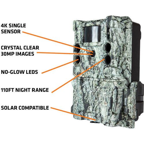 부쉬넬 Bushnell Core S-4K No-Glow Trail Camera (Camo)