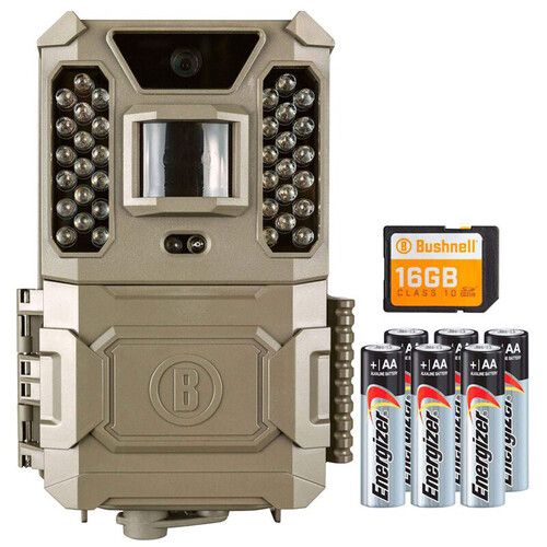 부쉬넬 Bushnell Prime Low-Glow Trail Camera Kit (Gray)