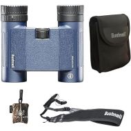 Bushnell H2O 8x25mm Binoculars, Waterproof and Fogproof Binoculars for Boating, Hiking, and Camping + Durable Carrying Case + Microfiber Cleaning Cloth