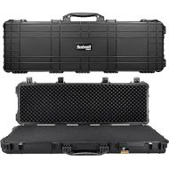Bushnell 53 Inch Hard Rifle Case, Waterproof, Shock Proof, and TSA Ready with Wheels