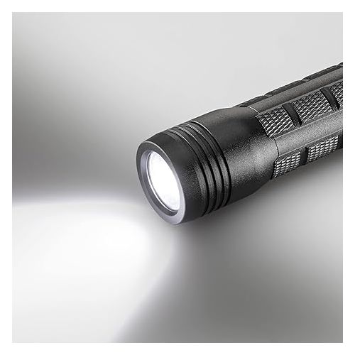 부쉬넬 Bushnell Tactical Flashlight, 700 Lumens, Compact LED Construction, Uses Included CR123 Batteries or Rechargeable Battery| Police, Military, Hunting, Security