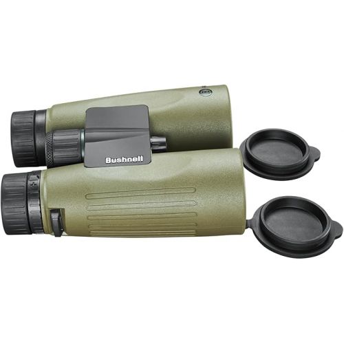 부쉬넬 Bushnell Prime 12x50 Binocular and Vault Bino Caddy Combination Pack, Waterproof Hunting Binocular with Rugged Binocular Pouch for Hunting, Bird Watching and Hiking