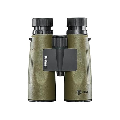 부쉬넬 Bushnell Prime 12x50 Binocular and Vault Bino Caddy Combination Pack, Waterproof Hunting Binocular with Rugged Binocular Pouch for Hunting, Bird Watching and Hiking