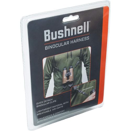 부쉬넬 Bushnell Binoculars Harness, Fits Most Models_BASFHARN, Black, One Size