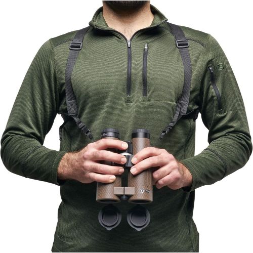 부쉬넬 Bushnell Binoculars Harness, Fits Most Models_BASFHARN, Black, One Size