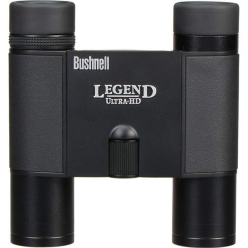 부쉬넬 Bushnell Legend Ultra HD Compact Folding Roof Prism Binoculars, 10 x 25-mm, Black