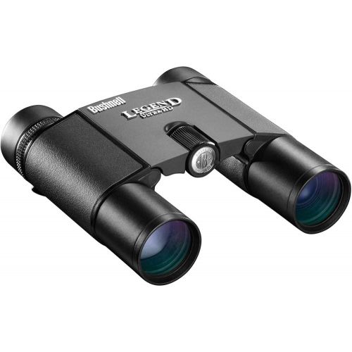 부쉬넬 Bushnell Legend Ultra HD Compact Folding Roof Prism Binoculars, 10 x 25-mm, Black