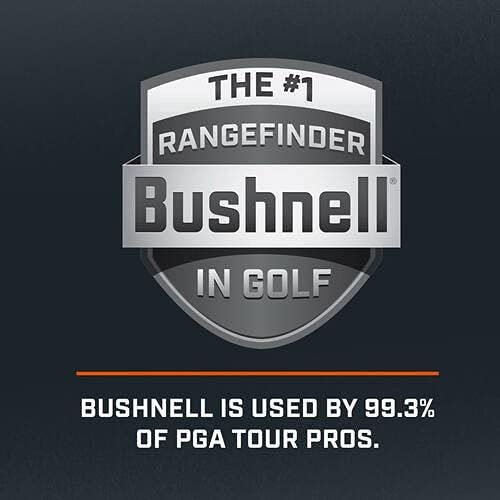 부쉬넬 Bushnell Tour V5 Golf Laser Rangefinder Pinseeker Visual JOLT BITE Magnetic Mount Next Level Clarity and Brightness Non-Slope Model 201901