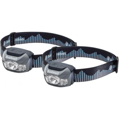 부쉬넬 Bushnell Headlamp LED 500 Lumens 4-Light Modes, 2 Count