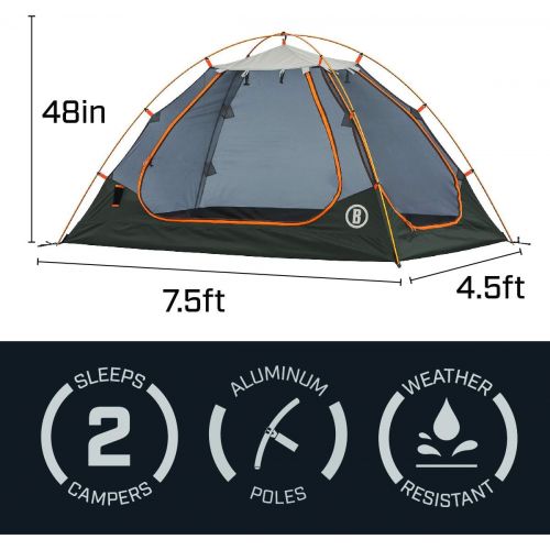 부쉬넬 Bushnell 2 Person Roam Series Backpacking Tent