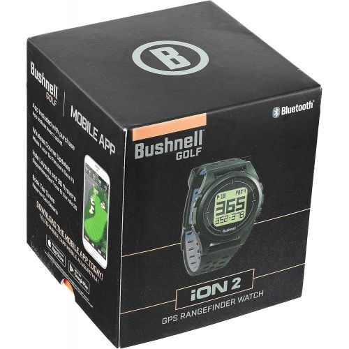 부쉬넬 Bushnell 368850 Neo Ion 2 Golf GPS Watch, Large, Black/Blue