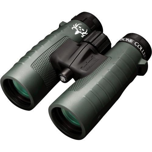 부쉬넬 Bushnell Binocular Bundle: Trophy XLT 10x42 Binoculars (Bone Collector Edition) + Deluxe Binocular Harness