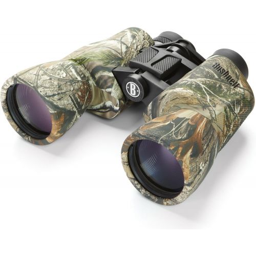 부쉬넬 Bushnell PowerView 10 x 50mm Porro Prism Instafocus Binoculars, Realtree AP