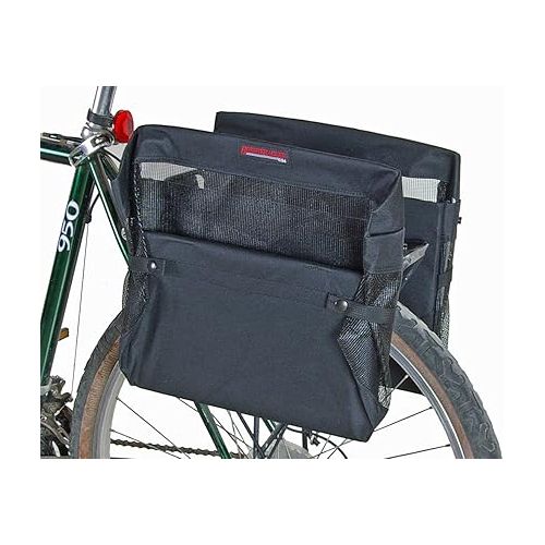  Bushwhacker Omaha - Bicycle Grocery Pannier Cycling Rack Basket Bike Rear Bag Rear Accessories - Sold as Pair
