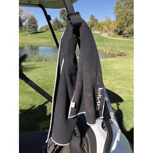  Bushwhacker Magnetic Multi Purpose Mount for Golf Cart Railing - Great for Rangefinder GPS Attachment Rail Bar Quick Accessory Case Range Finder Strap Easy Stick Towel Holder Hange