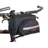 Bushwhacker Durango Black - Bicycle Handlebar Bag Cycling Front Pack Bike Bag Rear Frame Accessories