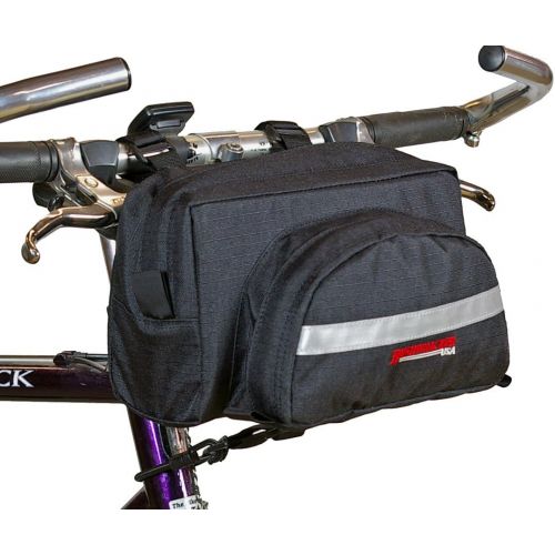  Bushwhacker Durango Black - Bicycle Handlebar Bag Cycling Front Pack Bike Bag Rear Frame Accessories