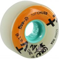 Bustin Boards Bustin Five-O Classic Half Chubbs 60mm 90a Clear Skateboard Wheels (Set of 4)