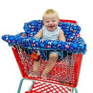 [아마존베스트]Busy Bambino 2-in-1 Shopping Cart Cover | High Chair Cover for Baby | Now in a beautiful animal print!