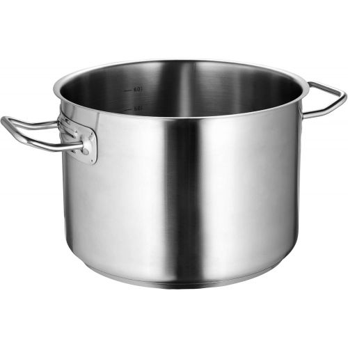  BUTLERS SOUL COOKING Edelstahltopf Ø 24 cm - Praktischer Kochtopf aus Edelstahl - zum Kochen, Schmoren und Garen