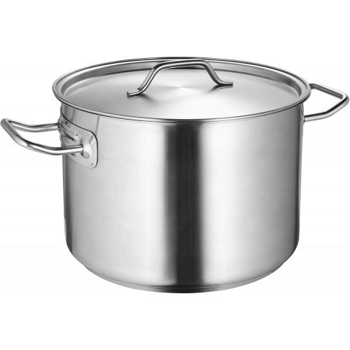  BUTLERS SOUL COOKING Edelstahltopf Ø 24 cm - Praktischer Kochtopf aus Edelstahl - zum Kochen, Schmoren und Garen