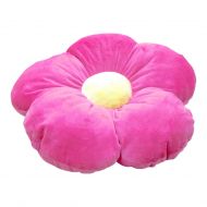 Butterfly Craze Girls Flower Floor Pillow Seating Cushion, for a Reading Nook, Bed Room, or Watching TV. Softer and More Plush Than Area Rug or Foam Mat. 35, Hot Pink