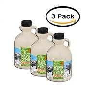 PACK OF 3 - Butternut Mountain Farm 100% Pure Vermont Maple Syrup, 32.0 FL OZ