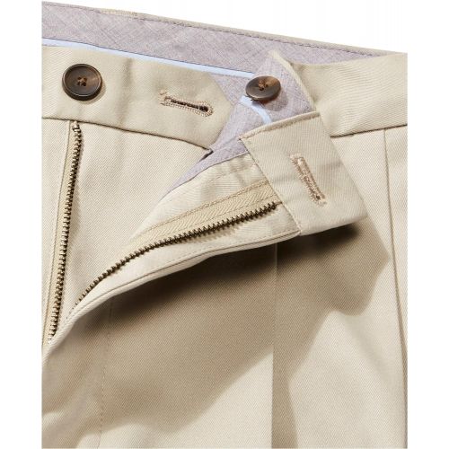  Amazon Brand - Buttoned Down Mens Relaxed Fit Pleated Non-Iron Dress Chino Pant