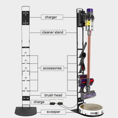  [아마존베스트]Buwico Stable Cleaner and Sweeper Holder Stand Docking Station Organizer for Dyson Handheld V11 V10 V8 V7 V6 DC30 DC31 DC34 DC35 DC58 DC59 DC62 DC74 Cordless Vacuum Cleaners/Sweepe